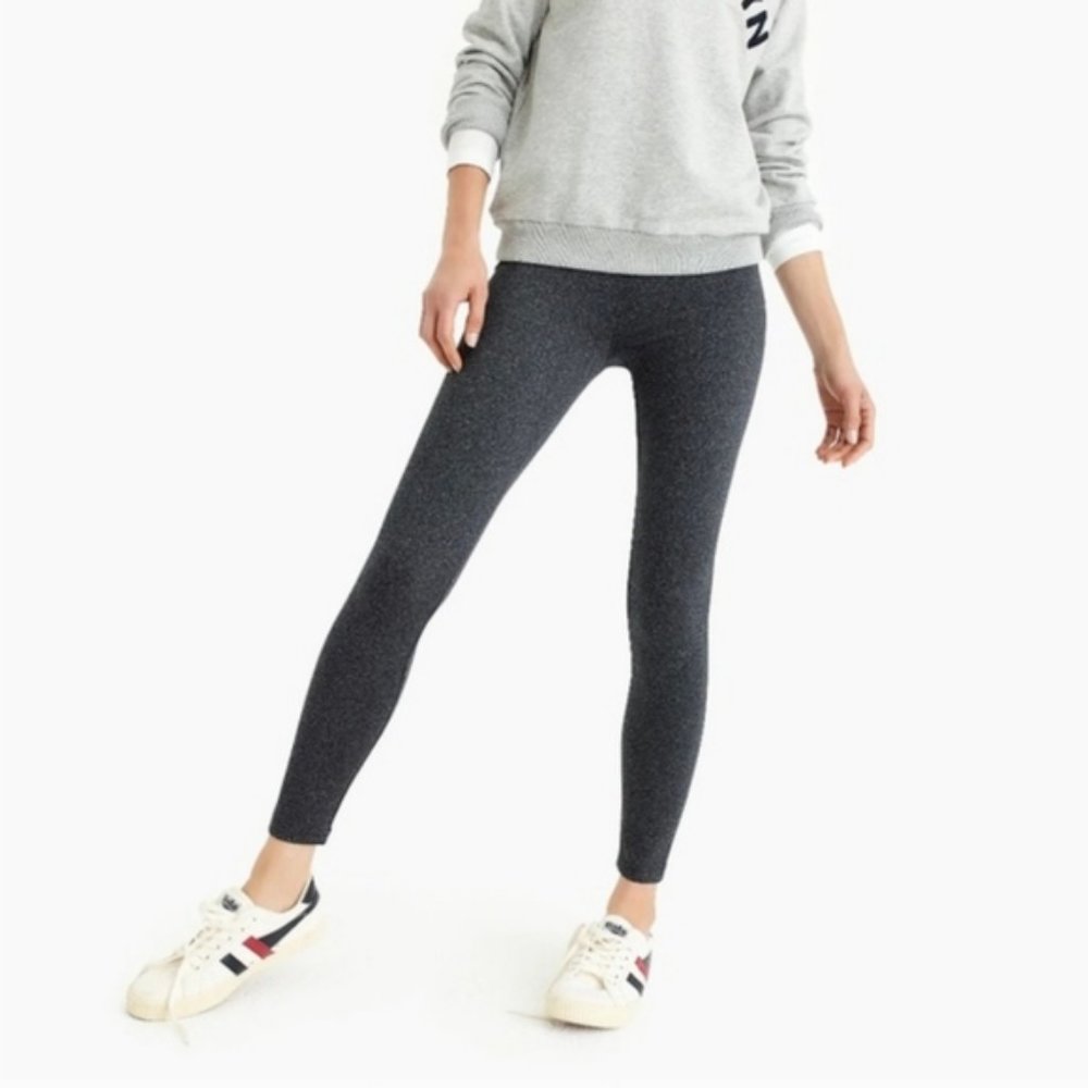 J Crew Factory Womens Size XL Full Length Everyday Leggings in Heather Carbon